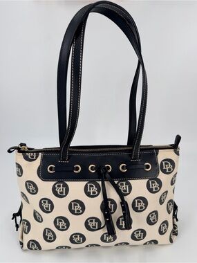 Dooney & Bourke Logo Jaquard Shoulder Bag